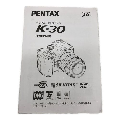 PENTAX (ペンタックス) デジタル一眼レフカメラ K-30 -