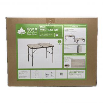 LOGOS (ロゴス) アウトドアテーブル ROSY FAMILY TABLE 9060