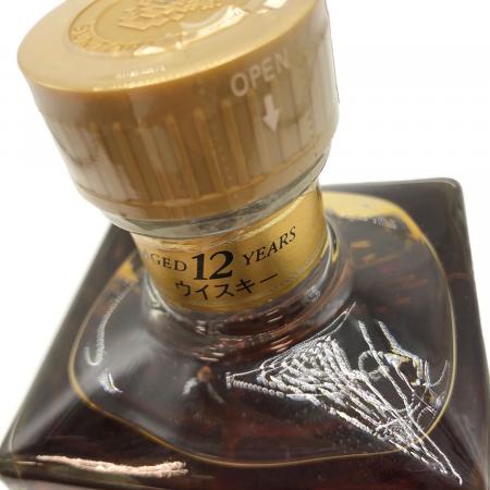 サントリー ウィスキー 660ml クレスト 12年 スリムボトル 未開封