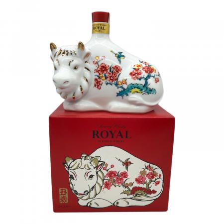 SUNTORY ローヤル 干支ボトル 丑 2021年 陶器 国産ウイスキー