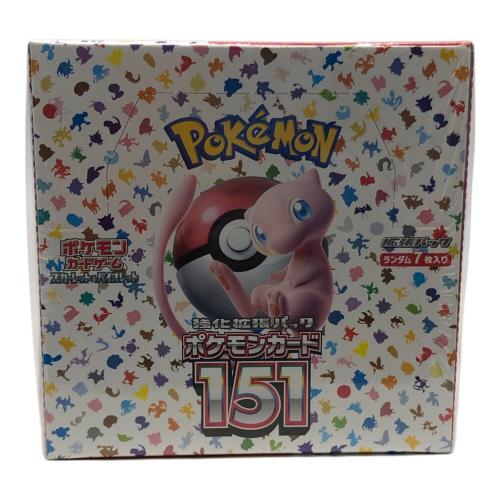 ポケモンカード スカーレット&バイオレット 強化拡張パック ポケモンカード 151