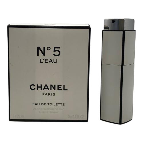 CHANEL (シャネル) オードトワレ 内一本20ml8割使用 NO.5 ツイスト&スプレイ 60ml