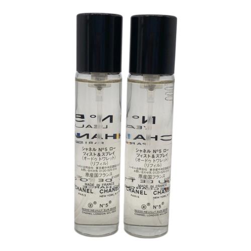 CHANEL (シャネル) オードトワレ 内一本20ml8割使用 NO.5 ツイスト&スプレイ 60ml