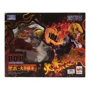 フィギュア Portrait.Of.Piratesワンピース “LIMITED EDITION” サボ ～火拳継承～ 完成品フィギュア (メガトレショップ限定)