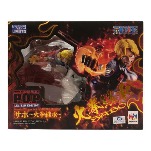 フィギュア Portrait.Of.Piratesワンピース “LIMITED EDITION” サボ ～火拳継承～ 完成品フィギュア (メガトレショップ限定)