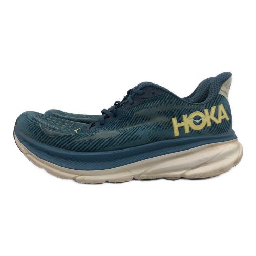 HOKAONEONE (ホカオネオネ) スニーカー メンズ SIZE 28.5cm ブルー M CLIFTON 9