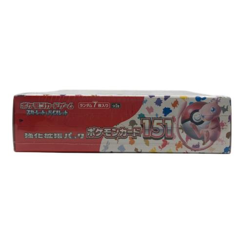 ポケットモンスター ポケモンカード 強化拡張パック ポケモンカード151