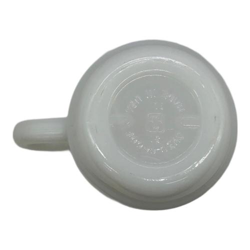 Fire King (ファイヤーキング) ミルクガラスマグ AuntJenny's