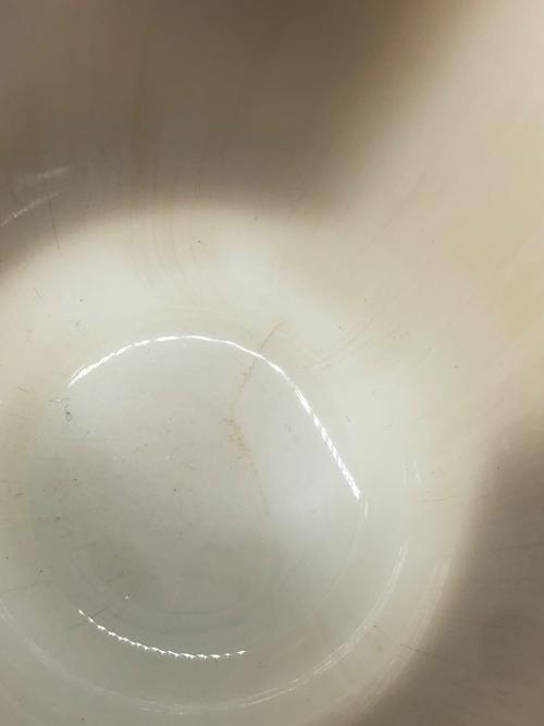 Fire King (ファイヤーキング) ミルクガラスマグ AuntJenny's