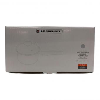 LE CREUSET (ルクルーゼ) ソースパン 14cm ホワイト