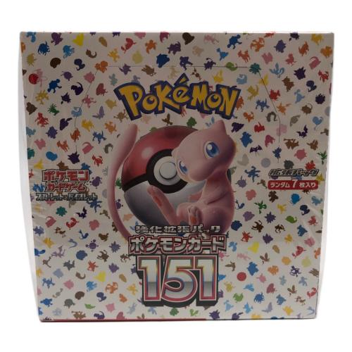 スカーレット&バイオレット 強化拡張パック ポケモンカード 151