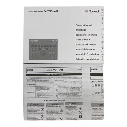 ROLAND (ローランド) VOICE TRANSFORMER VT-4