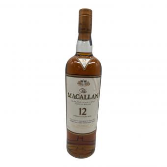 THE MACALLAN (ザ マッカラン) ウィスキー 700ml THE MACALLAN 12年 現行ボトル 未開封 スコットランド