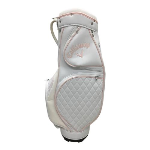 Callaway (キャロウェイ) ゴルフバッグ ホワイト×ピンク