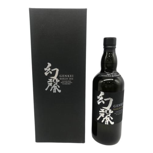 幻馨 GENKEI 2016 麦焼酎 720ml 未開封 -