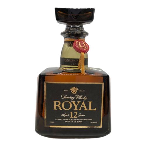 サントリー ジャパニーズウィスキー 700ml ローヤル 12年 未開封