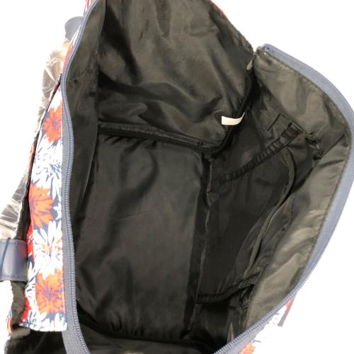 CLUNK (クランク) ゴルフボタニカルトートバッグ レッド×ネイビー