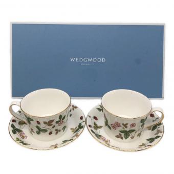 Wedgwood (ウェッジウッド) カップ&ソーサー ワイルドストロベリー 2Pセット
