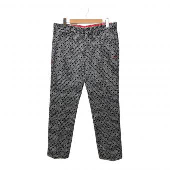 MASTER BUNNY EDITION (マスターバニーエディション) ゴルフパンツ メンズ SIZE 6 ネイビー×ホワイト 158-231039