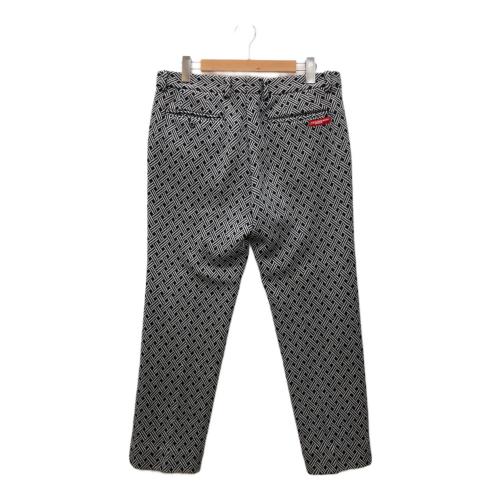 MASTER BUNNY EDITION (マスターバニーエディション) ゴルフパンツ メンズ SIZE 6 ネイビー×ホワイト 158-231039
