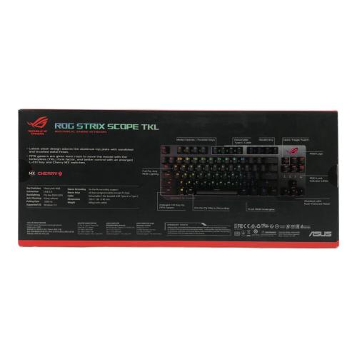 ASUS (エイスース) ゲーミングキーボード ROG STRIX SCOPE TKL REPUBLIC OF GAMES