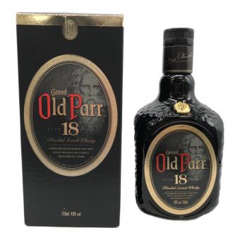 スコッチウィスキー 750ml OLD PARR 18年 未開封