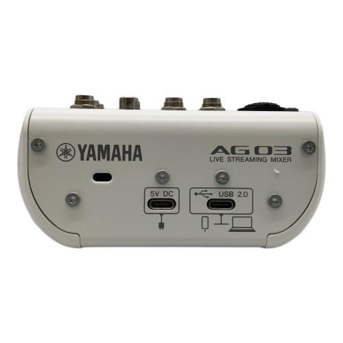 YAMAHA (ヤマハ) ライブストリーミングミキサー AG03 MK2
