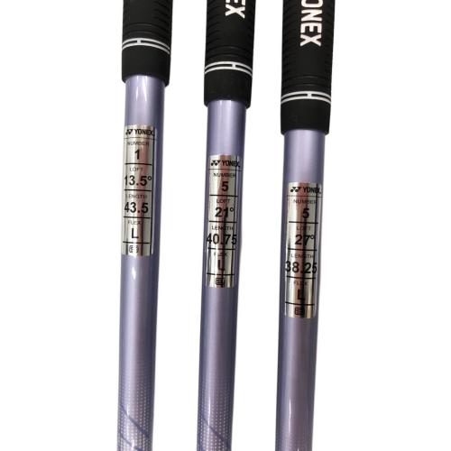 YONEX (ヨネックス) ゴルフクラブ&キャディバッグセット ヨゴレ有 FIORE 2020年モデル 10本セット