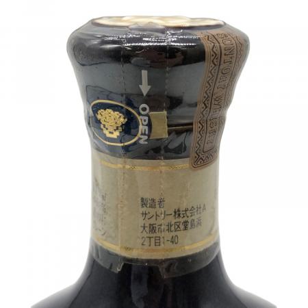 サントリー ウィスキー 750ml 箱付 ザウイスキー 有田焼 陶器ボトル 未