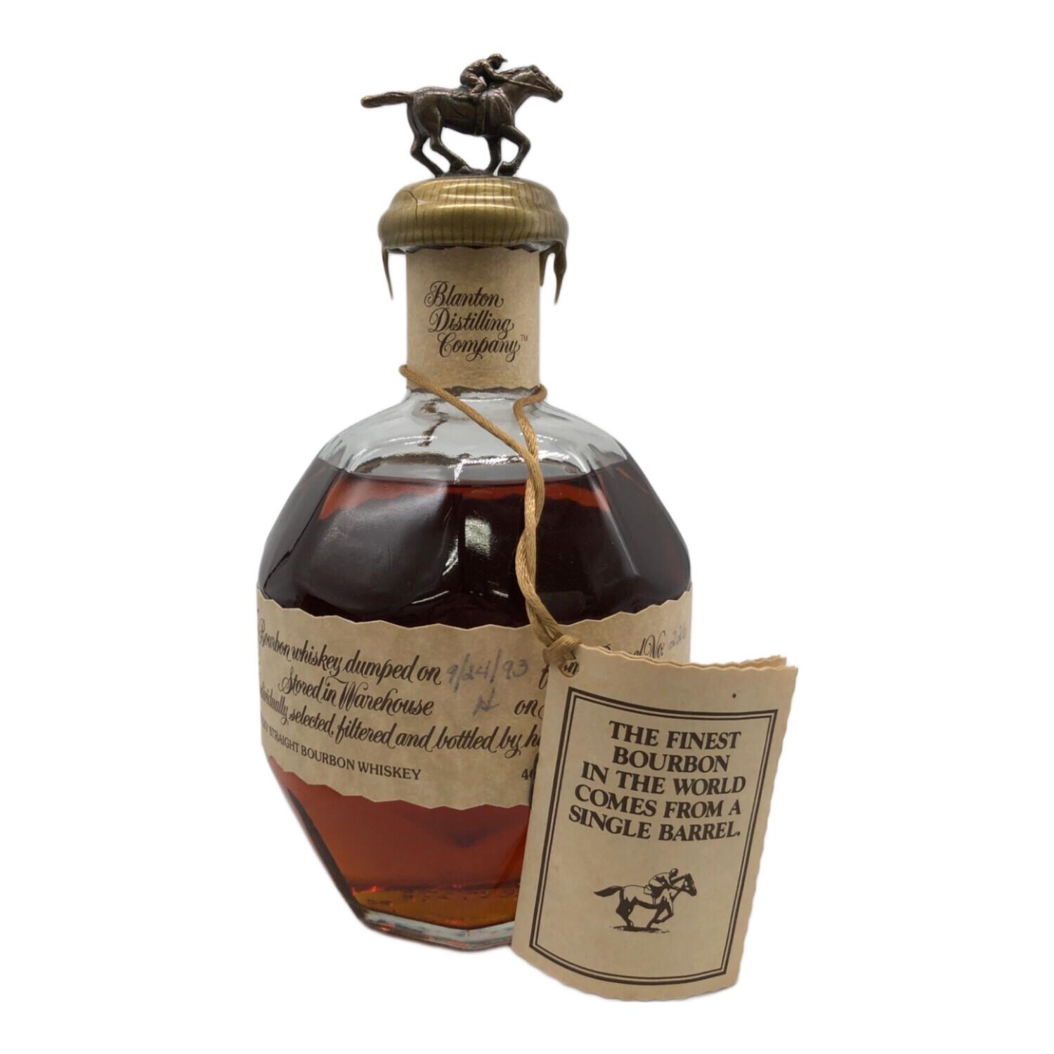 未開封 1993年 ブラントン バーボン ウイスキー 750ml ブラントン バーボン 750ml 1993年 未開封｜トレファクONLINE