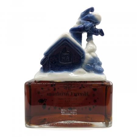 サントリー ブランデー エクストラ【クリスマスベアボトル】グラス&プレートセット SUNTORY (サントリー) XO ブランデー クリスマス限定ボトル 700ml 未