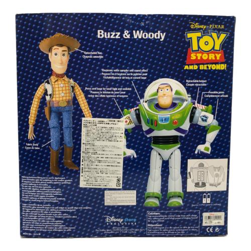 Disney STORE (ディズニーストア) フィギュア TOY STORY バズ＆ウッディ Twinpack！