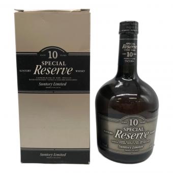 サントリー ジャパニーズウィスキー 750ml リザーブスペシャル 10 未開封