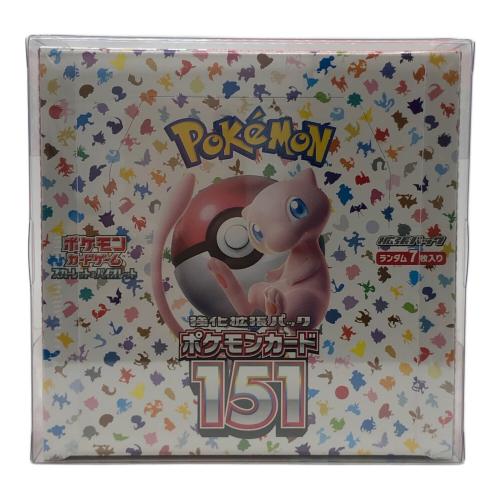 ポケモン ポケモンカード スカーレット＆バイオレット 強化拡張パック ポケモンカード151