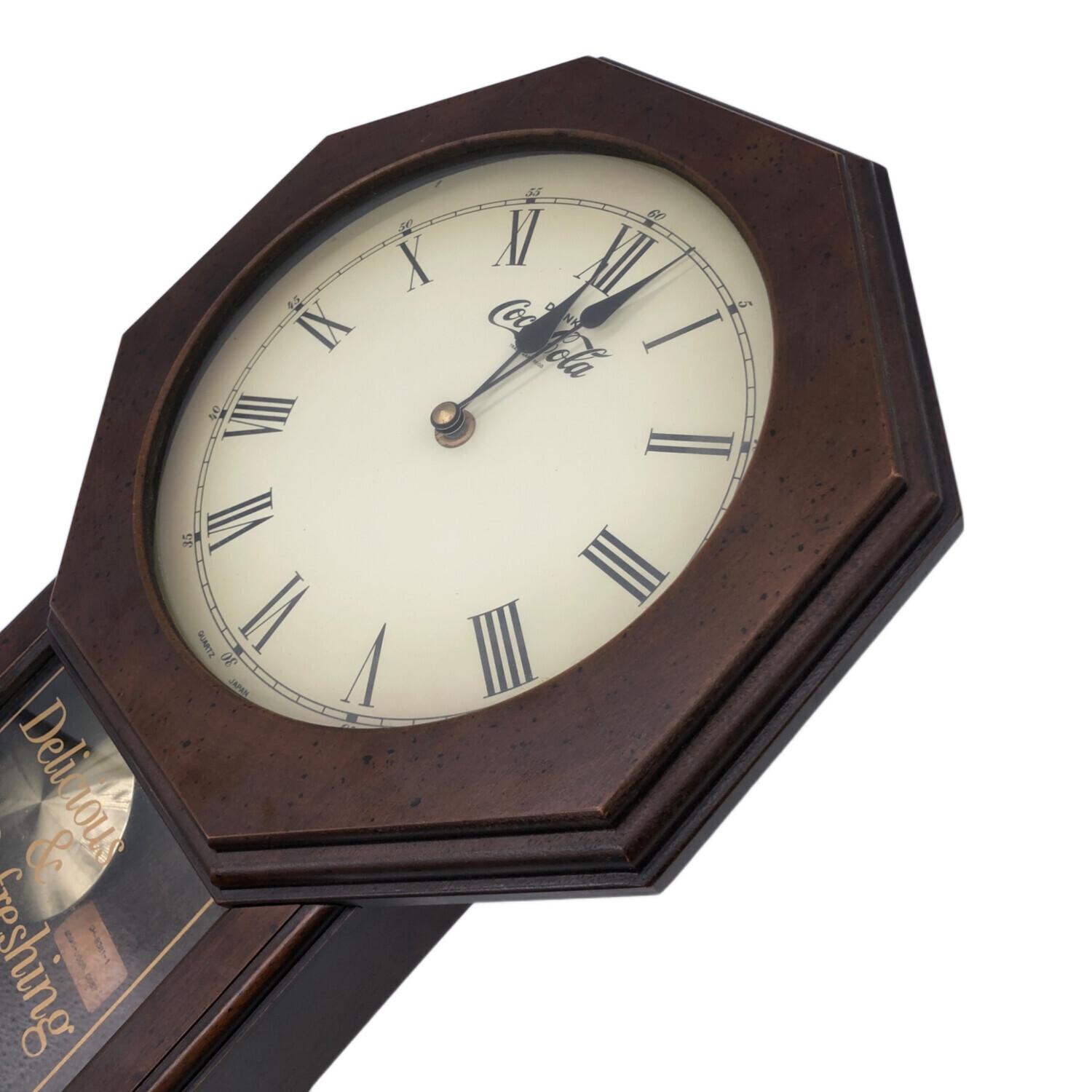 リズム時計　コカ・コーラ 100周年記念　振り子時計 リズム時計 コカ・コーラ 100周年記念 振り子時計 - メルカリ