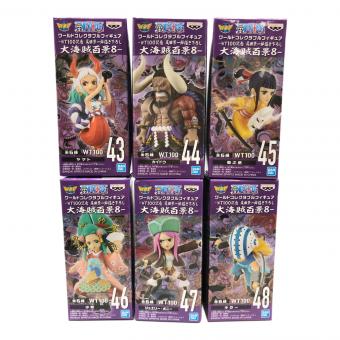 ONE PIECE 43-48/6Pセット WT100記念 尾田栄一郎描き下ろし 大海賊百景8 ワールドコレクタブルフィギュア