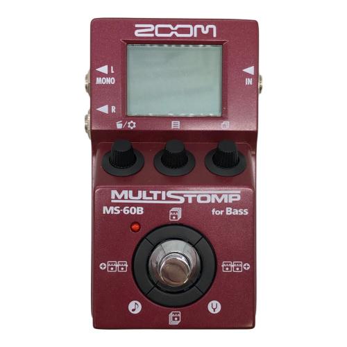 ZOOM (ズーム) マルチエフェクター アダプター付属 MS-60B 動作確認済み