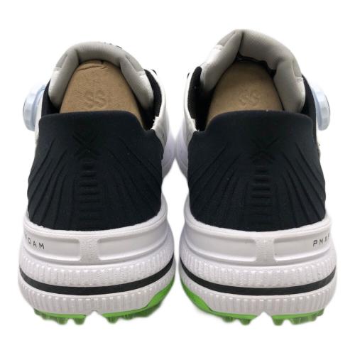 PAYNTR ゴルフシューズ メンズ 25cm ホワイト PMX FIT