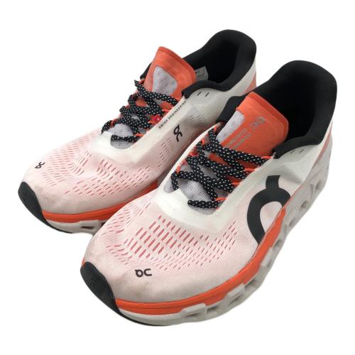 on (オン) ランニングシューズ メンズ SIZE 26.5cm ホワイト×オレンジ Cloudmonster