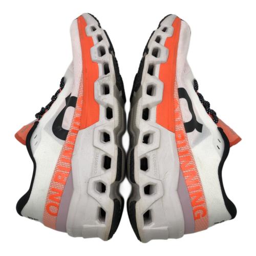 on (オン) ランニングシューズ メンズ SIZE 26.5cm ホワイト×オレンジ Cloudmonster