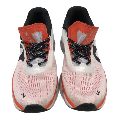 on (オン) ランニングシューズ メンズ SIZE 26.5cm ホワイト×オレンジ Cloudmonster