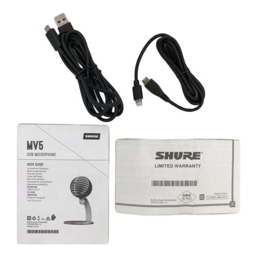 SHURE (シュア) コンデンサーマイク MV5