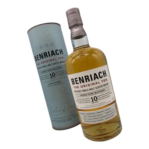 BENRIACH 10 スコッチウィスキー 700ml 未開封