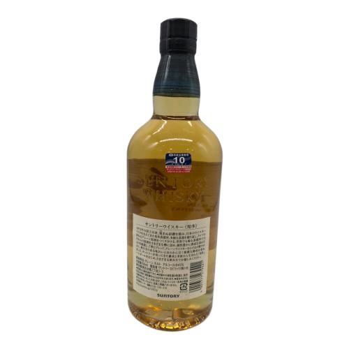 サントリー ジャパニーズウィスキー 700ml 知多 未開封