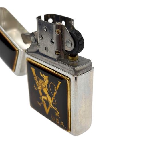 ZIPPO (ジッポ) ライオン エンブレムV ベロアケース 1995