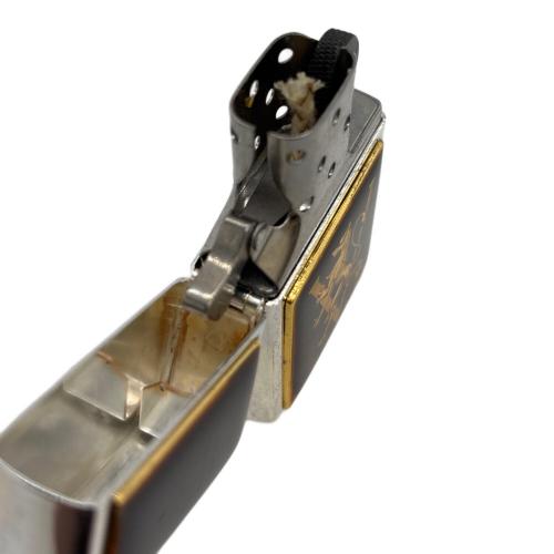 ZIPPO (ジッポ) ライオン エンブレムV ベロアケース 1995