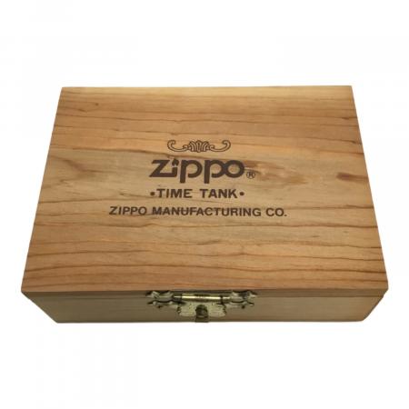 【希少・限定1000個】ZIPPO ジッポー アラーム付 ポケットクロック 時計 ZIPPO (ジッポ) タイムタンク ポケットクロック 限定1000個 シリアルNo