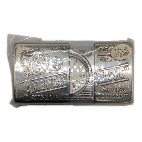ZIPPO (ジッポ) タイムタンク ポケットクロック 限定1000個 シリアルNo.0138