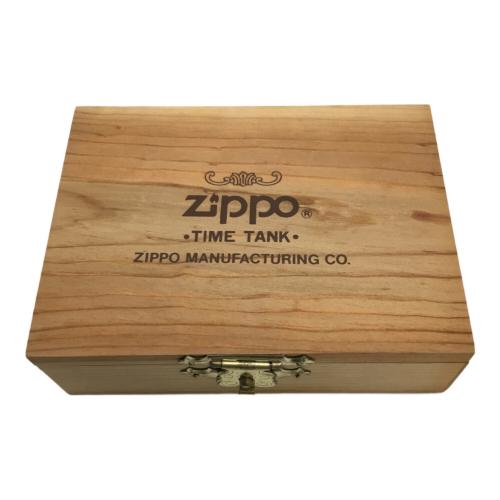 ZIPPO (ジッポ) タイムタンク ポケットクロック 限定1000個 シリアルNo.0138