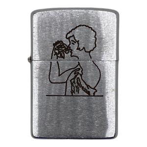 ZIPPO 1984年 騙し絵 女性とブーケ